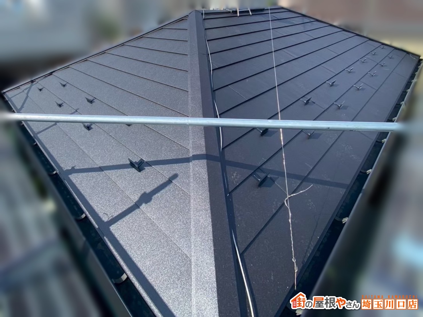 富士見市　屋根カバー工事