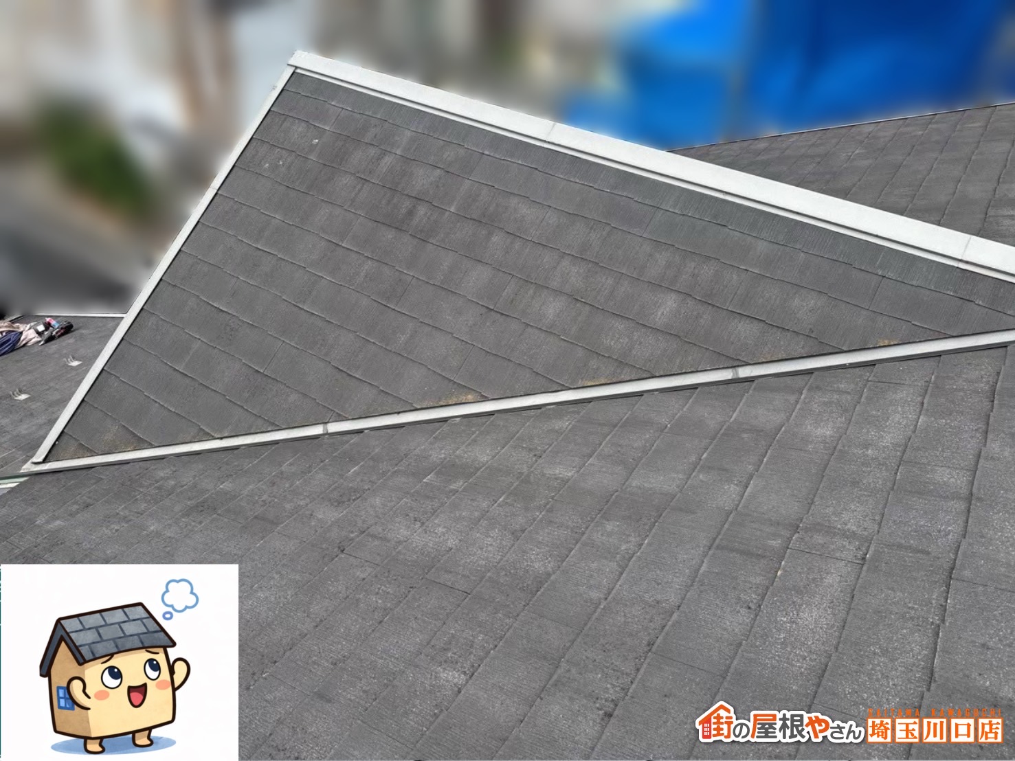 川口市　屋根カバー工事