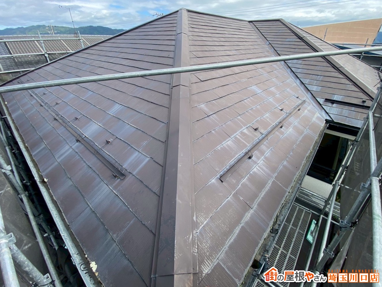 屋根全体ビフォー