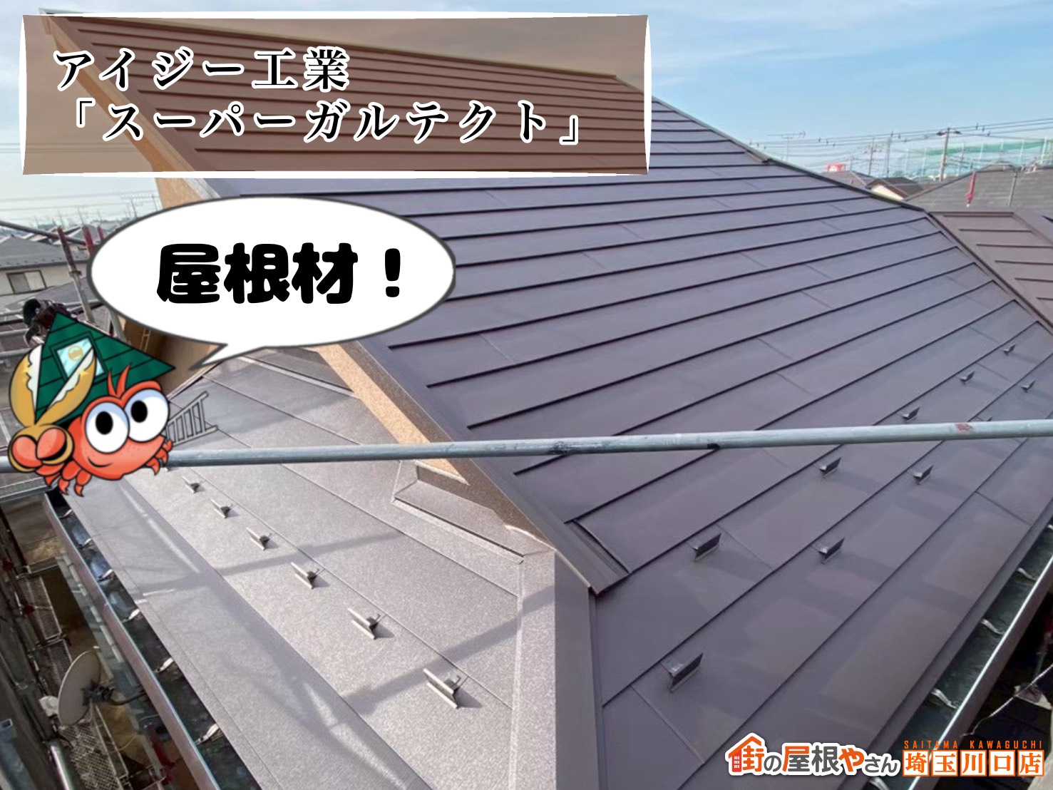 屋根材 アイジー工業|スーパーガルテクト