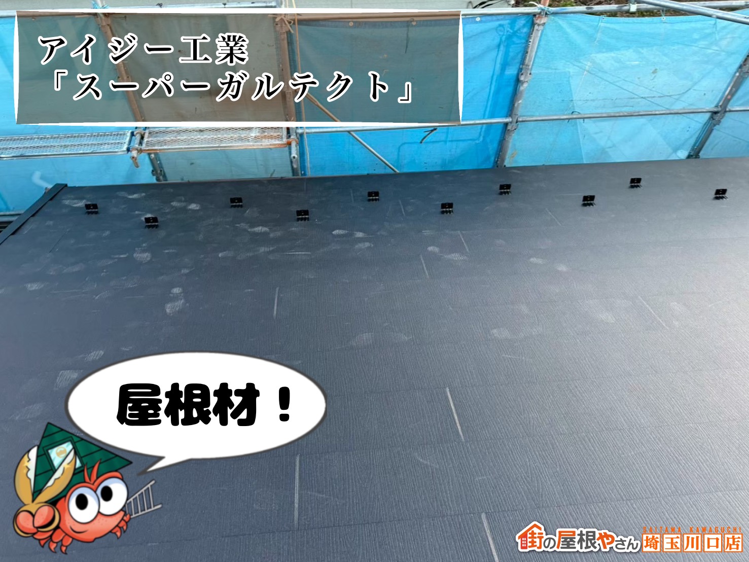 屋根材　アイジー工業｜スーパーガルテクト