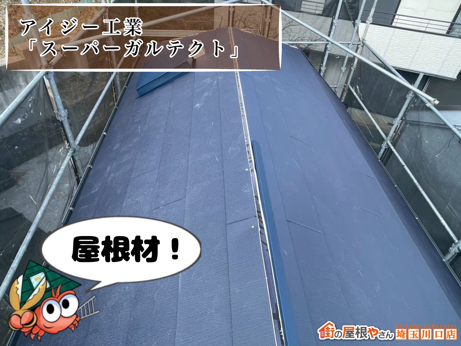 屋根材 アイジー工業|スーパーガルテクト