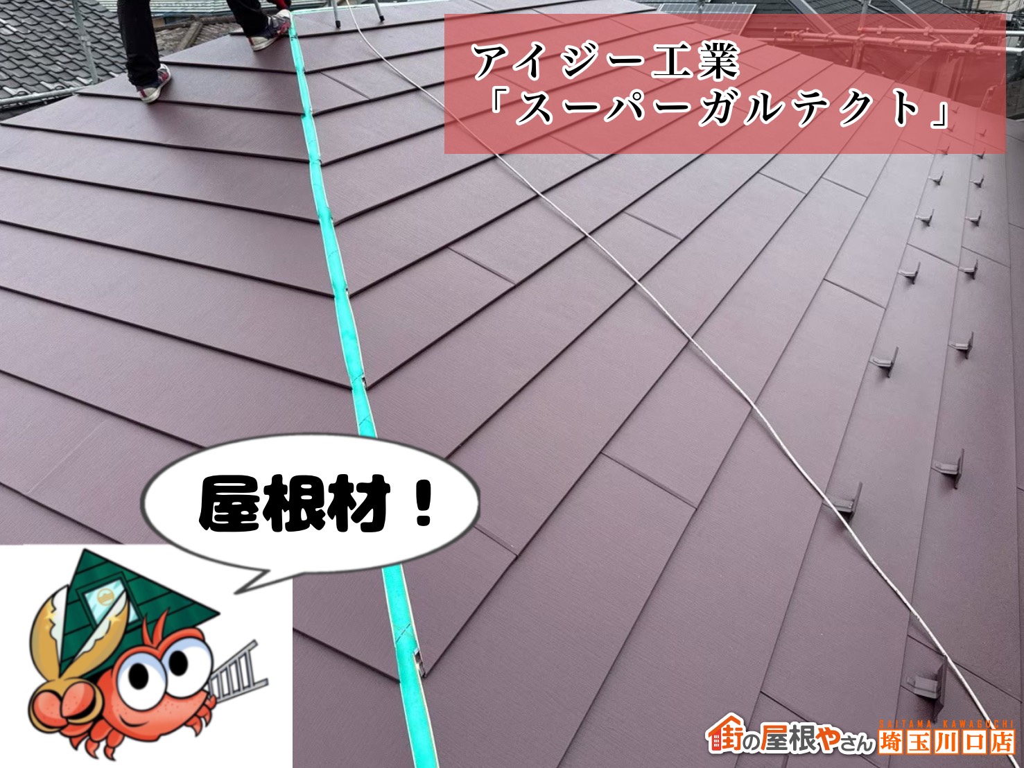 屋根材 アイジー工業|スーパーガルテクト