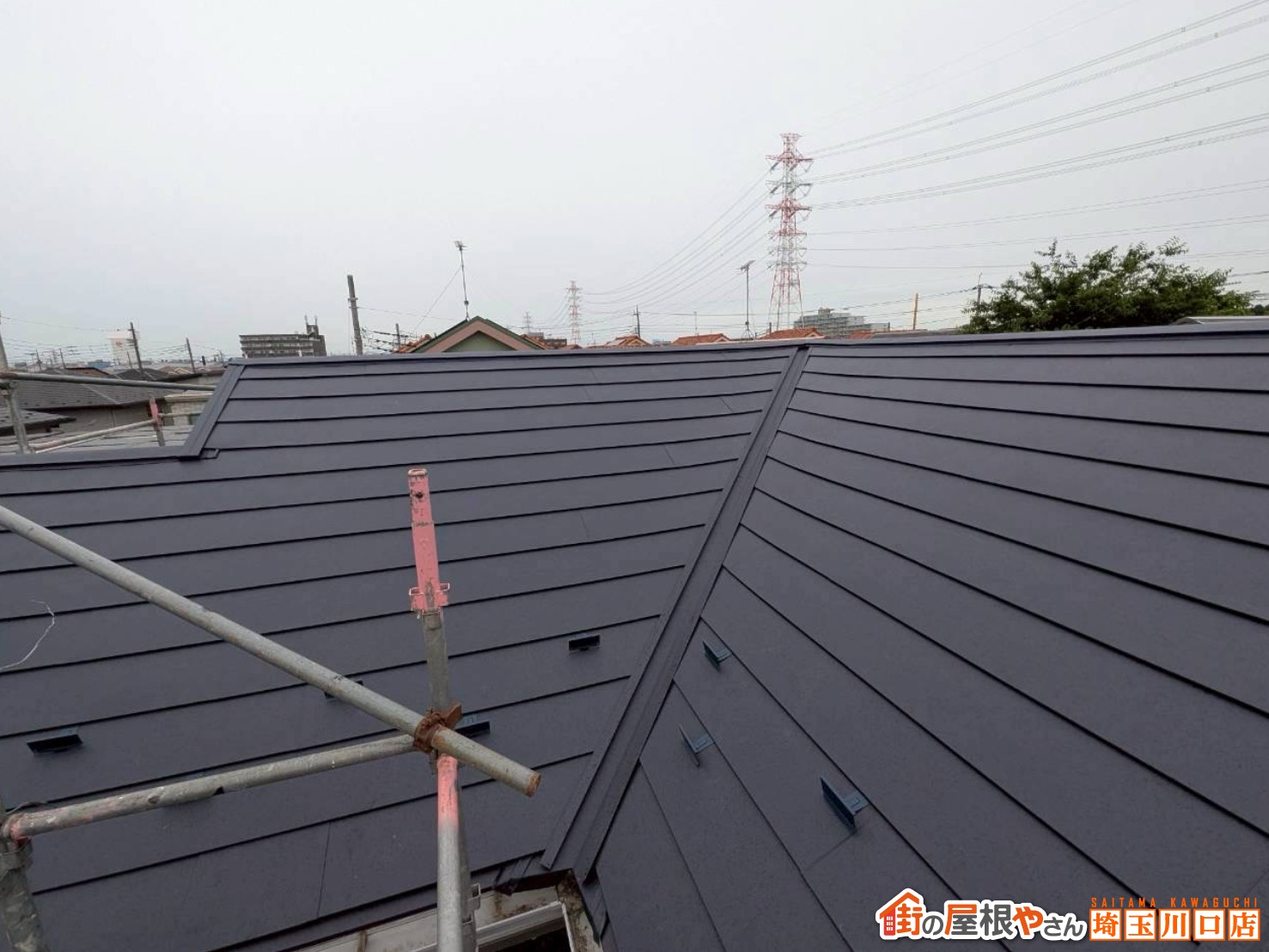 屋根カバー工事 施工後