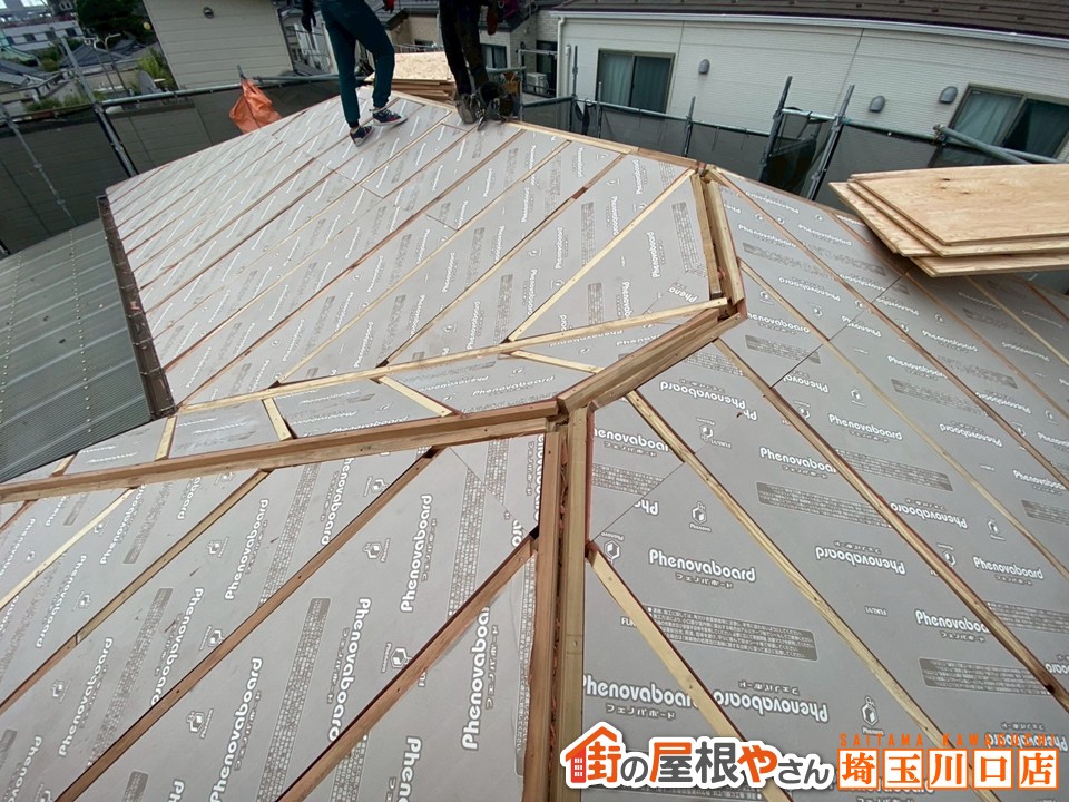 フェノバボードの設置