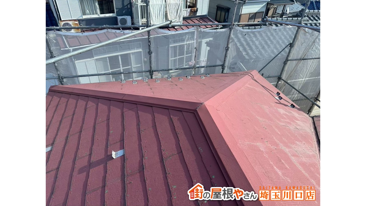 熊谷市　スレート屋根