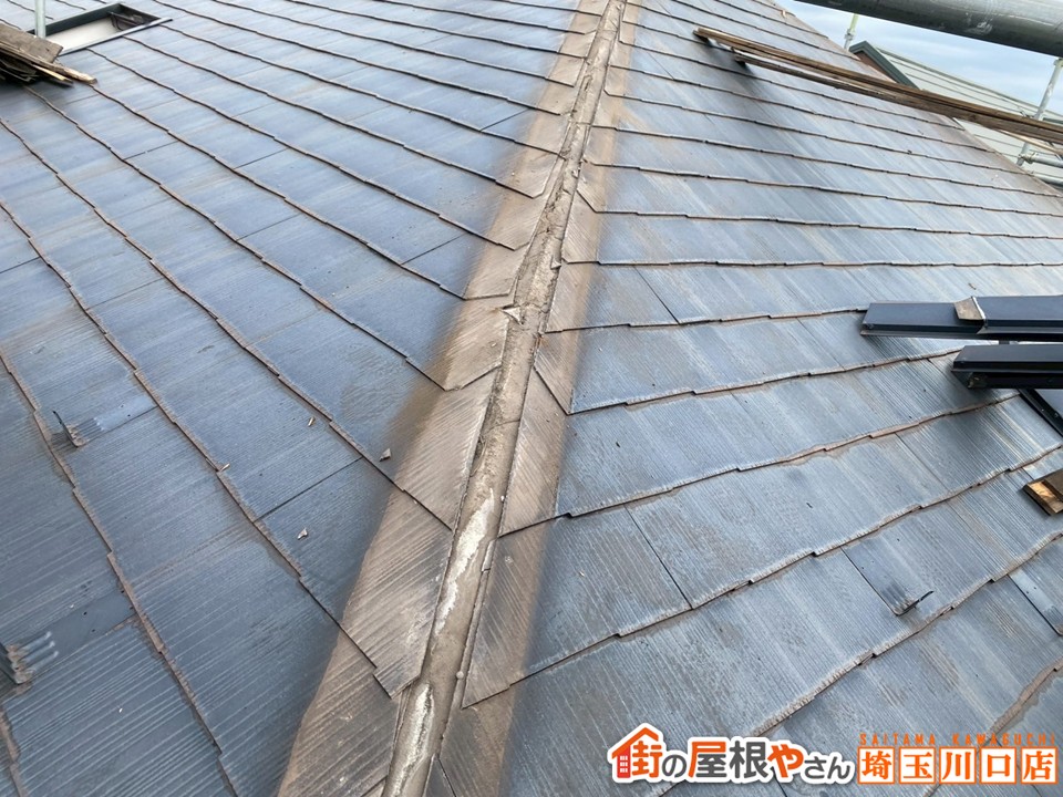 棟板金　取り外し