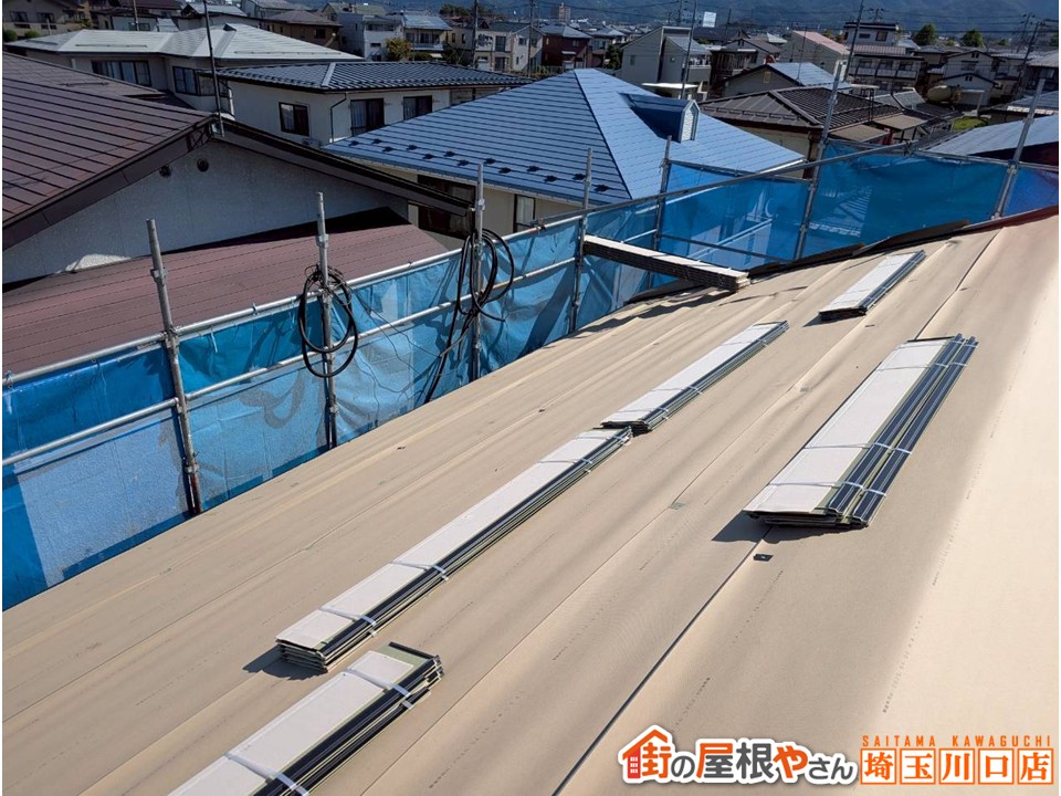 日本一ライトのルーフィング