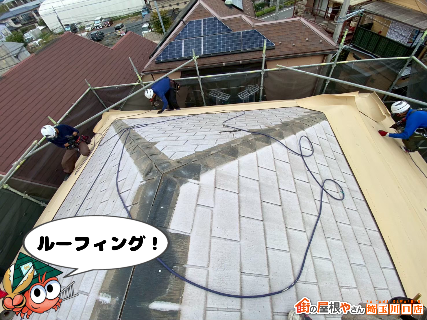 ルーフィング！