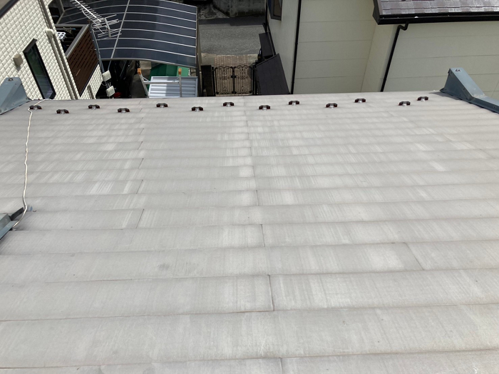 金属屋根の大屋根