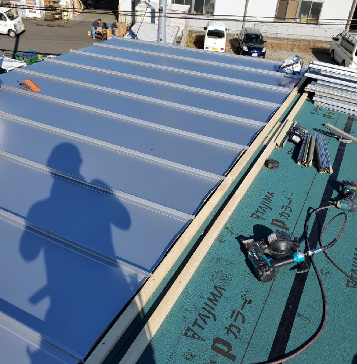 立平本体の施工写真