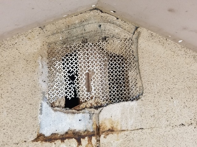 木製やぎりこうし撤去した後です