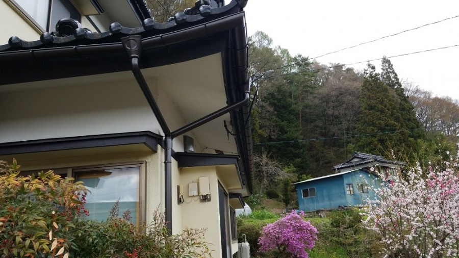 雨樋交換終わりました