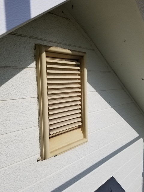 ガラリの交換しました