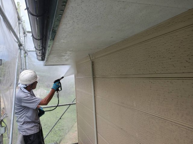 高圧洗浄_外壁1