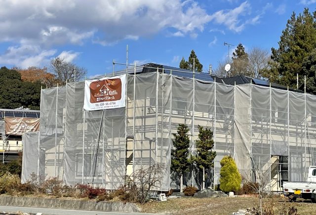 飯田市千栄外壁