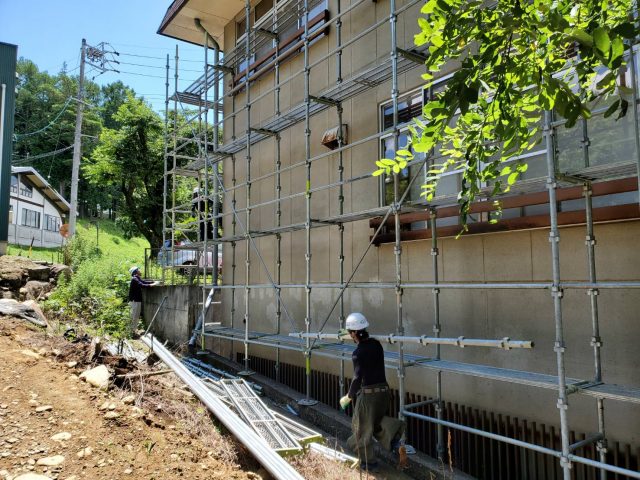 伊那K邸_足場8