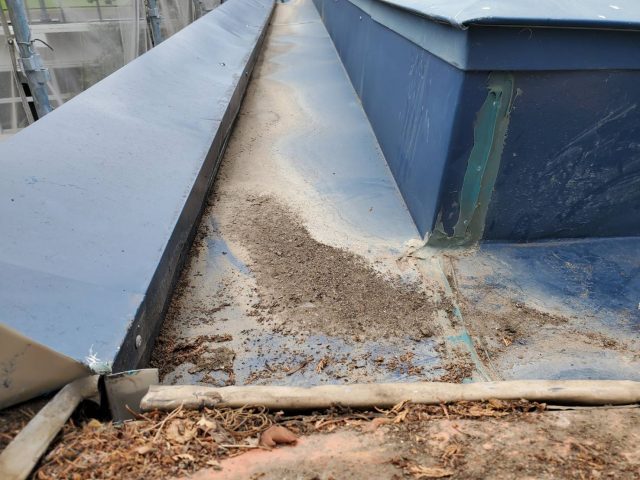 伊那市_屋根塗装工事_笠木8