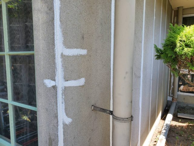 伊那市K様邸_外壁コーキング2