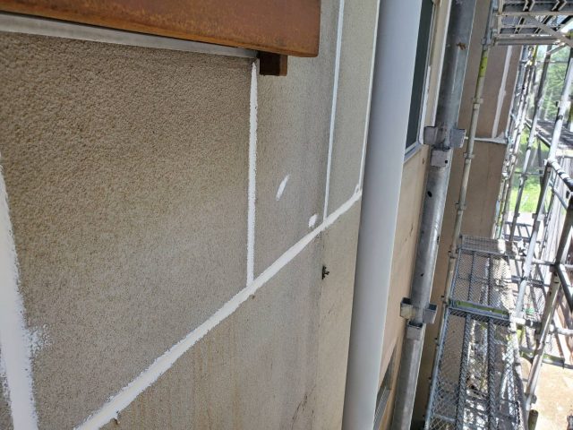 伊那市K様邸_外壁コーキング4