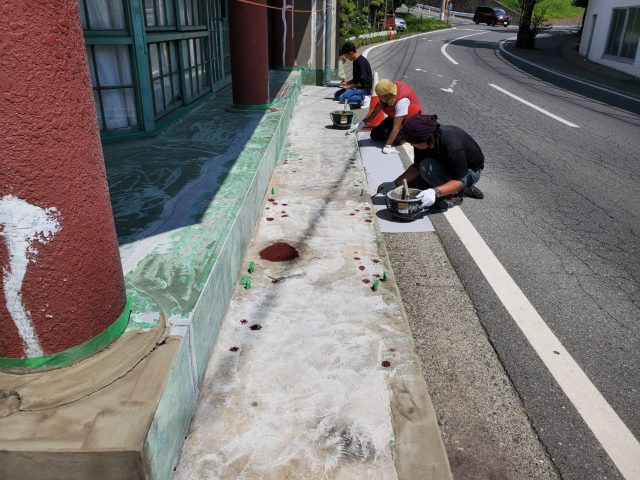 伊那市K様邸_犬走_下地調整2