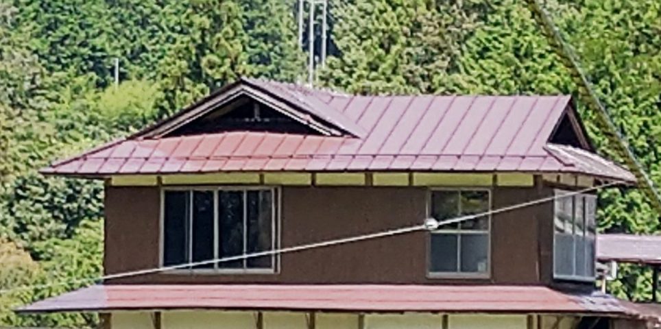 阿南町_屋根塗装_完成