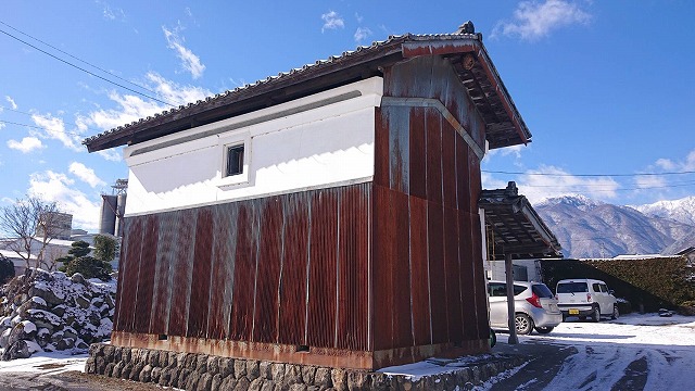 上伊那郡宮田村蔵修繕　現状