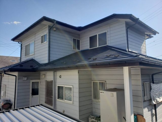 飯田市H邸屋根カバー_施工後