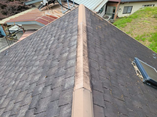 飯田市HH様屋根_棟板金