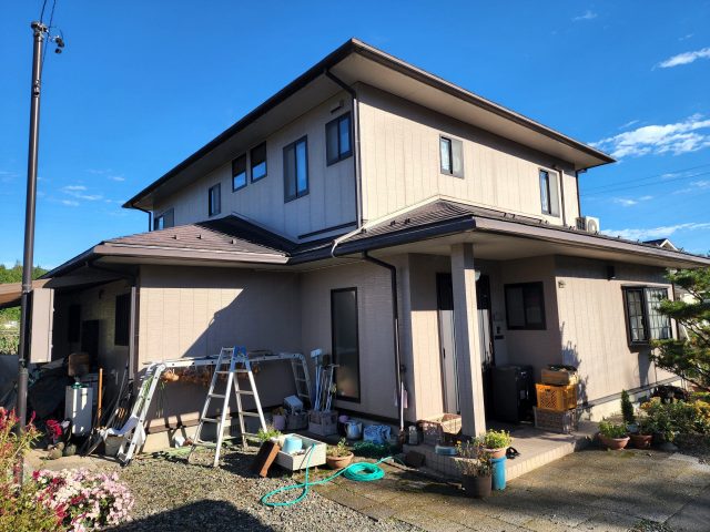 阿智村屋根カバー_施工前