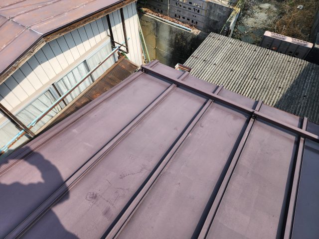 飯田市屋根カバー工事