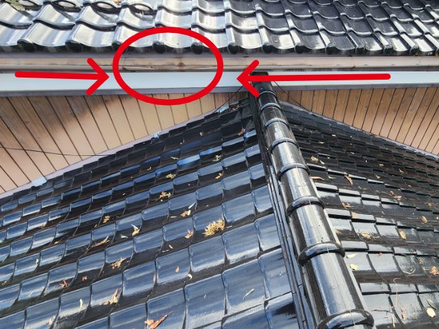 伊那市G邸_雨漏り調査-雨樋2