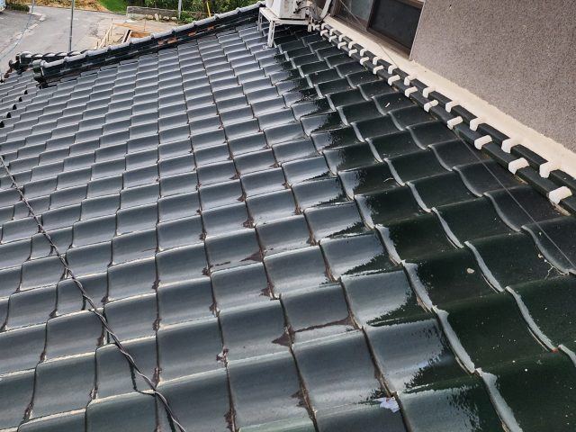 飯田市T邸_施工前-瓦1