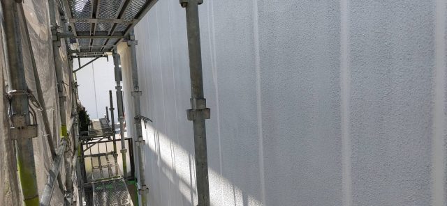 伊那市K様邸_下塗り1