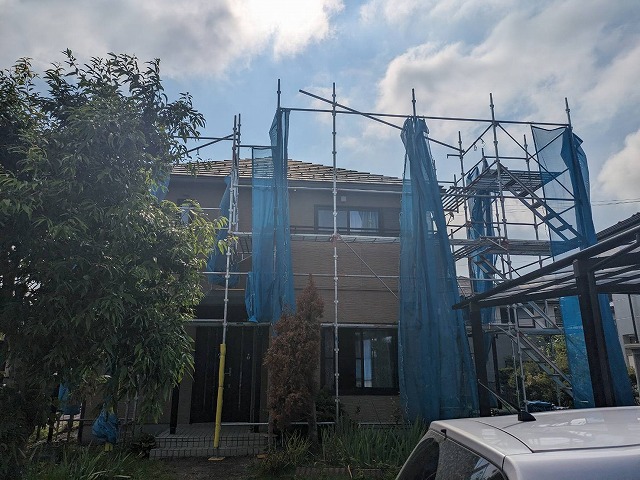 駒ヶ根市赤穂セキスイ　足場3