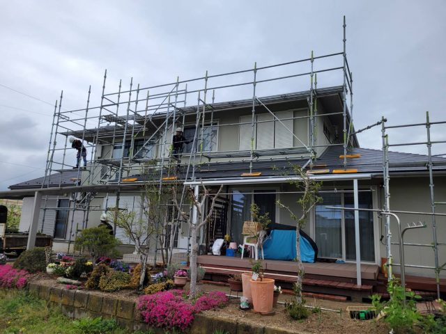 豊丘村屋根カバー工法