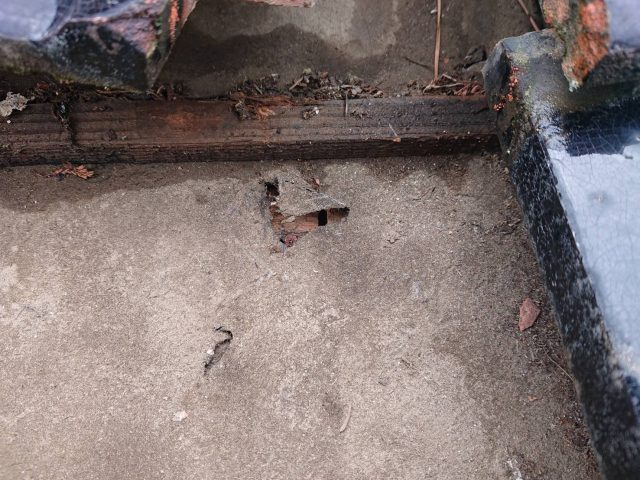 伊那市手良U邸雨漏り跡