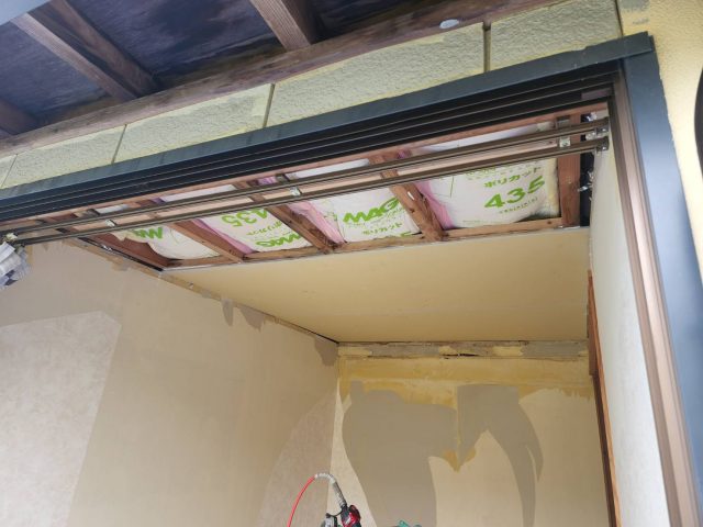 駒ヶ根市I邸_雨漏り-天井下地工事4