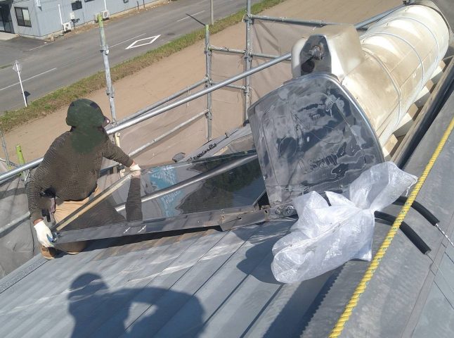 伊那市Ｋ邸太陽光パネル撤去