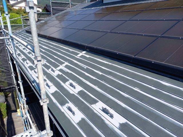 伊那市K邸下塗りハケ