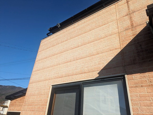 箕輪町S邸外壁施工前1