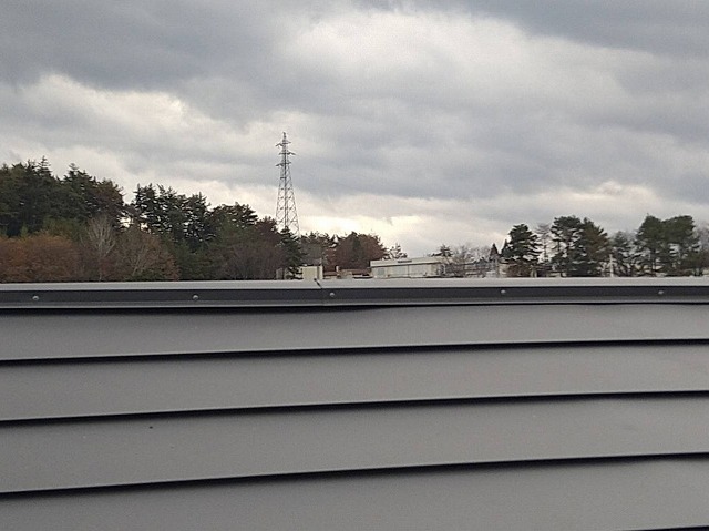 下條村S邸棟板金