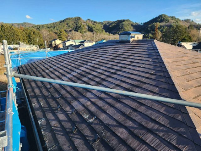 阿智村屋根カバー_屋根施工前