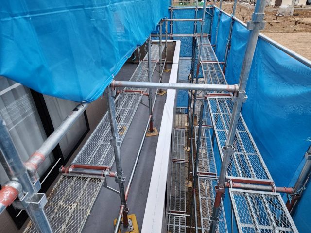 阿智村屋根カバー_笠木補修