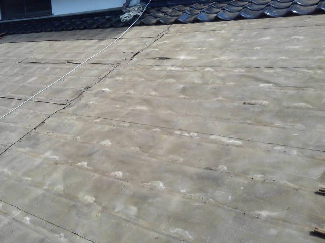 伊那市手良U邸雨漏り瓦棒移動