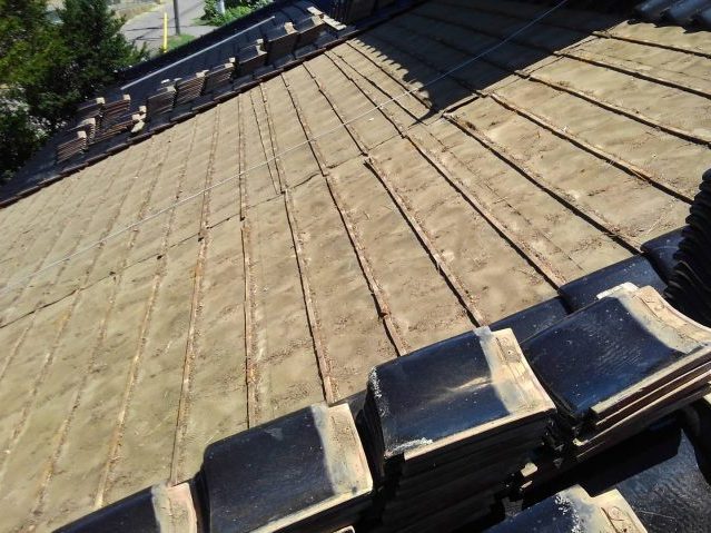 伊那市手良U邸雨漏り修繕瓦移動