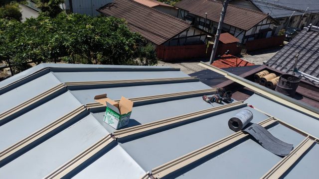 飯田市屋根カバー