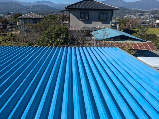 飯田市M邸施工前屋根