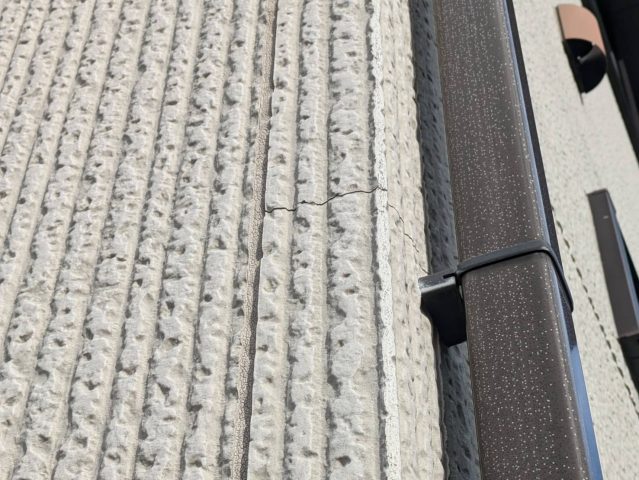 伊那市境K邸施工前外壁