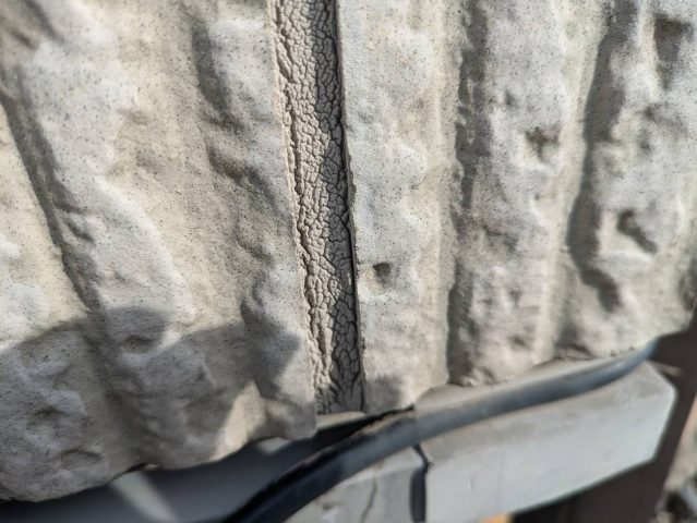 伊那市境K邸施工前外壁